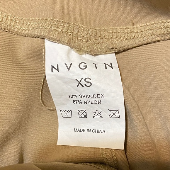 NVGTN Classic Beige Leggings - Picture 4 of 7